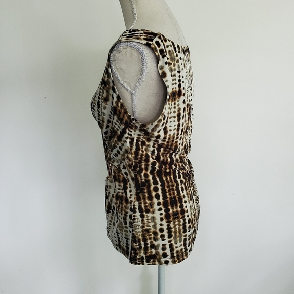 Ivanka Trump Tie Dye Zipper Top - Picture 4 of 8